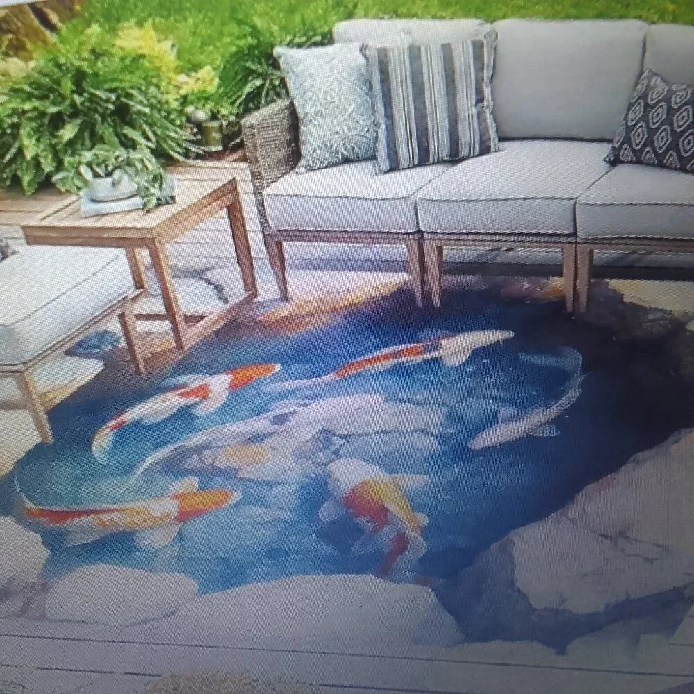 Luxury special door mat/carpet - illusion-design 